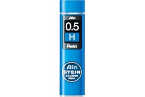 Pentel C275-H AIN STEIN blyerts 0,5 mm, hårdhet H 40 ledningar