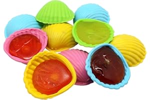 ALEX SWEETS 20 Stk. Schleckmuschel bunt einzeln verpackt Lutscher Lollies Candy Bar Leckmuscheln 200g