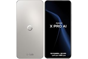 G-Tab X PRO AI No Camera No GPS Smartphone, Android 16 Phone 6.78" HD+ Display,7000mAh, Helio G81 Octa-Core, 8GB RAM+256GB, Privacy & Security Focused Mobile with WiFi Dual SIM & Fingerprint,NFC