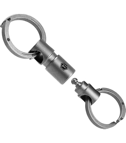 Porte-clés Multi-outils En Titane – Mousqueton EDC – Ouvre-bouteille, Clé, Cutter – Modèle M-KC01 – Gris