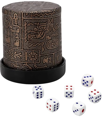 Blauwe Glitter Papier Handgemaakte Dobbelstenen Set – Genvi Games
