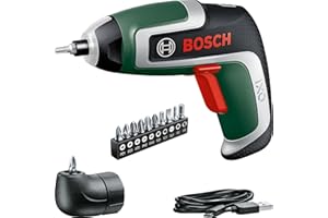 Bosch Home and Garden atornillador a batería compacto IXO set (7.ª generación; 3,6 V; 2,0 Ah; 5,5 Nm; adaptador de atornillad