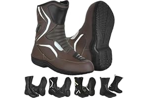 Vaster Moto Zapatos de moto para hombre calzado de calle reforzado protección contra impactos suela antideslizante