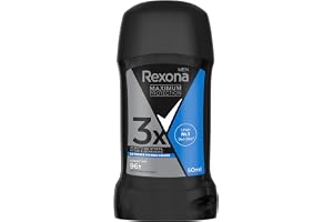 Rexona Män Maximum Protection Deodorant Stick Cobalt Dry Antiperspirant med 96 timmars skydd mot svett och kroppslukt 50 ml