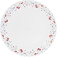 BOROSIL LARAH FLUTED PENTAS OPAL DINNER PLATE 27CM, WHITE, 11FPFLPE, 1 PC