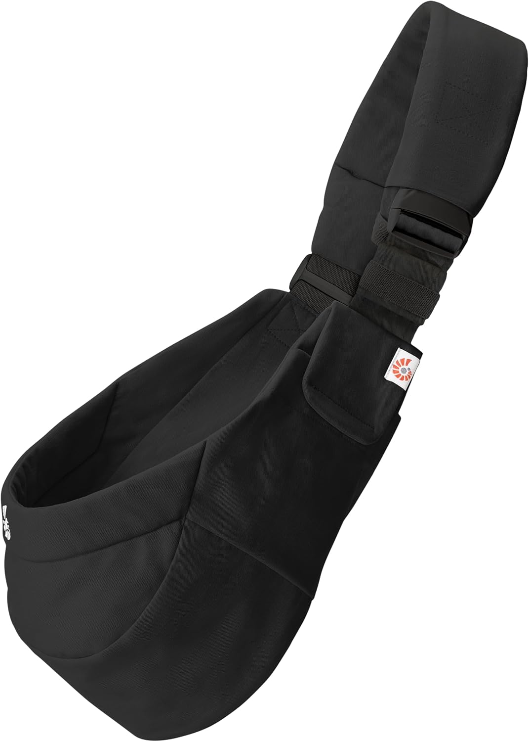 Ergobaby Upsie Sling Baby Hip Carrier, Ergonomic Hip Carrier for Babies and Toddlers from 6 Months (7.7-20.4 kg), Spontaneous Switching Between Walking and Being Carried, Onyx Black