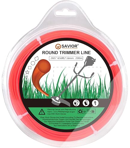 Toolland Trimmerfaden 3 Mm – 25 M, Nylon, Violett, Für Rasentrimmer & Motorsensen