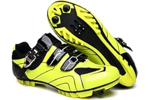 GZQIAWY Cyclisme VTT Chaussures Hommes Sport Route Taquet Route Dirt Bike Vitesse Plat Sneaker Racing Femmes VéLo Montagne SPD VéLo