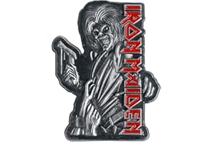 Générique Iron Maiden Killers Pin's gris/rouge