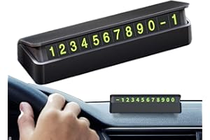 GMOKLUYTW Numero Di Per Parcheggio Temporaneo, Numero Di Telefono Sul Cruscotto Della Tessera Di Parcheggio Temporaneo, Numero Di Per Parcheggio Diurno E Notturno Per Il Parcheggio, Strada