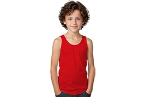 24 JOYAS Camiseta Interior Tirantes Anchos de Colores Variados en Algodón para Niños – Camiseta íntima sin Mangas, sisas Moderna, cómoda y Suave