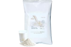 KV&C - Fine Granulated Powder Skimmed Milk The Convenient Powdered Alternative to Fresh Milk for Cooking | Baking | Drinking | Vending (1 Bag (500g))