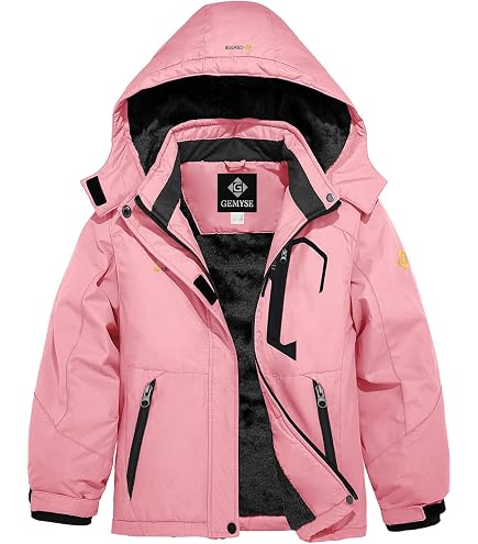 Veste De Ski Arctic Enfant Mountain Warehouse - Imperméable, Jupe Pare-neige, Capuche Détachable