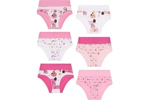 EMY Mutande Bambina Ragazza Anni Cotone 6 Pezzi