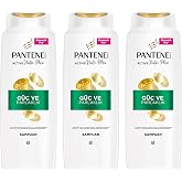 PANTENE G&uuml;&ccedil; ve Parlaklık Şampuan 625 ml 3l&uuml; paket