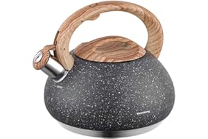 KLAUSBERG Klaus Berg Flauto a acqua caldaia 2.7L pentola 7 strato di terreno Grau KB, 7280