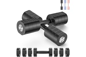 MERACH Hanteln kurzhanteln 2er Set Verstellbar, 4 in 1 Hanteln Frauen set, 1-4KG Gewichte Verstellbare Hanteln, Gewichte Hantel, Dumbbell Set für Krafttraining, Fitness, Home Gym, Geschenk