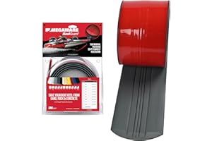 MEGAWARE KEELGUARD Prodotto negli Stati Uniti, originale fai da te, largo 12,7 cm, misure 1,2-3,7 m, 11 colori, kit di installazione completo con primer, protezione dello scafo, per fibra di vetro e