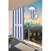 Nivemeshome Balkon Perdesi Branda G&uuml;neşlik 6 Renk Se&ccedil;eneği, 150 x 190 TYBY1GCRBAM2JCI655
