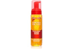 Creme of Nature Argan Oil From Morocco Style & Shine Foaming Mousse, 207 ml