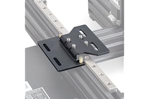 UniTak3D Ender 3 Pro Asse Y Guida Lineare Upgrade Piastra di Conversione MGN12H MGN12C Lineare Movimento Compatibile con Ender 3 V2, Voxelab Aquila Stampante 3D-NON per Neo Serie(Guide NON Incluse)