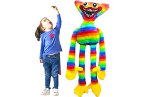 PIUCRTY 100cm Wuggy Peluche Bambole Gioco Farcito Animali Waggy Morbidi Giocattoli Carino Cartoon Bambole Bambini Compleanno Regali per Ragazzi Ragazze 40 In Raccapricciante E Divertente Doll (Colore)