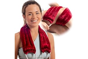 Medcosa Microwavable Heated Neck Pack | Heat. Wrap. Relax. Repeat | Multipurpose Microwave Heating Pad for Long Lasting Warmth | Microwaveable Heat Pads for Arthritis, Stress & Sore Muscles