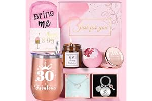 VOMEP 30th Birthday Gifts for Women,Mum Sister Ladies Wife Daughter Best Friend Teacher Lover Gifts,Funny 30th Birthday Gifts Ideas for 30 Year Old Women, Auntie