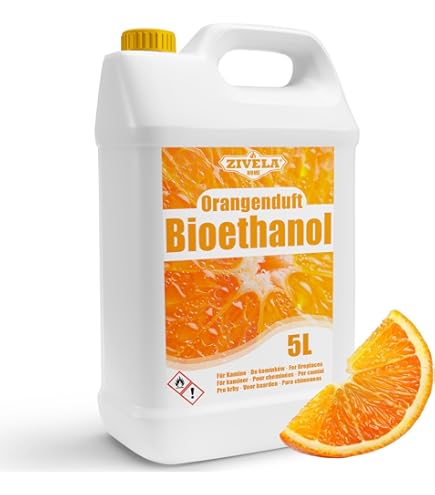 Bioéthanol 96,6 % 40 L | Alcool Bio Parfum Lavande 96,6 % 4 X 10 L