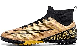 BINBINNIAO Calzado de Fútbol Botas de Fútbol Unisex Botas de Fútbol para Hombre Zapatillas de Deporte de Competición Profesional para el Aire Libre