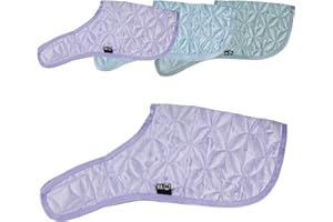 RL24 - Hobby Horse Decke – Spielzeug Pferdedecke zum Anbringen am Hals des Stockpferdes – Hobby Horse Zubehör – Decke in Flieder