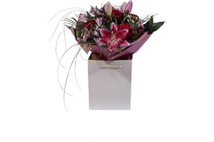 MORNING FLOWERS with Love-Fresh Flowers Delivered -Next Day UK Delivery - Great Value - with Love Bouquet is A Lovely Gift for All Occasion Birthday-Love You- Thank You-Congratulation