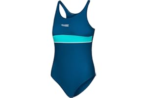 Aqua Speed Badeanzug Mädchen | Einteiler | 104-158 | UV-Schutz | Blickdicht | Chlorresistent | Anti-Pilling | Schwimmanzug