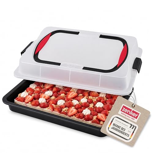 Zenker Blechkuchen-Container mit Deckel