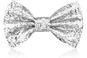 Aomig Cappello con Paillettes Unisex - Cilindro da Discoteca per Uomo, Jazz Fedora per Carnevale e Festa in Maschera