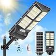 600W Solar-Straßenlaterne – 60000LM, Bewegungsmelder, IP65 Wasserdicht, Für Garten & Hof