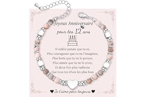 MANVEN Cadeau Anniversaire 8 10 12 Ans Pour Fille SœUr Amie NièCe Petite Marraine