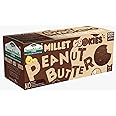Tummy Friendly Peanut Butter Millet Cookies for Kids Adults. Millet Biscuits, Ragi and Jaggery. Healthy Biscuits Cookies Snacks for kids Babies 1 Year Old. Gift the Best Healthy Cookies - 75 grams (Peanut Butter) (1 Pack, 1, count)
