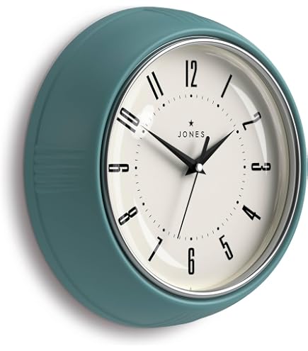 Plint Horloge Murale rétro Silent Non-Ticking Décoratif White Color Wall Clock, Rétro Style Décoration Murale pour la Cuisine Living Room Home, Bureau, École, Easy to Read Large Numbers Plint Horloge Murale rétro Silent Non-Ticking Décoratif White Color Wall Clock, Rétro Style Décoration Murale pour la Cuisine Living Room Home, Bureau, École, Easy to Read Large Numbers