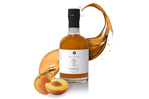 ‎DELIGREECE Deligreece Pfirsich Balsamico Essig | Traditionell hergestellter Balsamico von Kreta | Fruchtiger und frischer mit frischen Pfirsichen | Handgemachter Weißweinessig aus Griechenland (250ml)