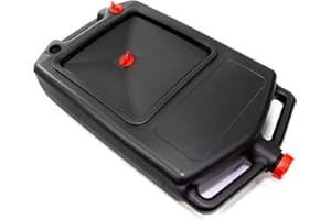 MVH Bockauf Récipient d'huile 10L Noir en Plastique pour Alcool