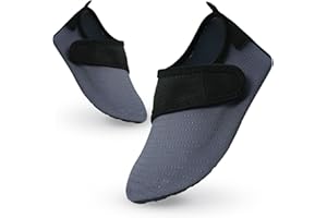 Decorie Wasserschuhe Kinder Badeschuhe Mädchen Jungen rutschfeste Schwimmschuhe Kinder Aquaschuhe Schnell Trocknend Strandschuhe Kinder Barfußschuhe für Beach Pool
