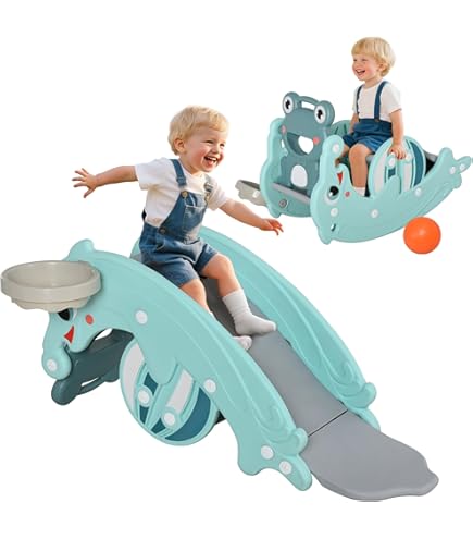 TP Toys Scivolo Coltivabile Small To Tall 1,2-1,8m - Da 18 Mesi A 10 Anni - Plastica Resistente E Metallo - Facile Montaggio Per Giardino - 4