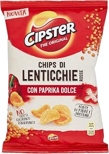 Cipster di Lenticchie Rosse alla Paprika 80g