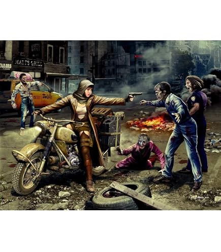 Kit Maquette Masterbox 1/35 – Zombieland N°3 – Chasseurs De Zombies – Détail Fin – Dès 14 Ans