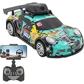 Toy Car with Remote Control Camera HD Photo and Video Taken Rechargeable Led Light Vehicle Photo with One Click from Remote Control