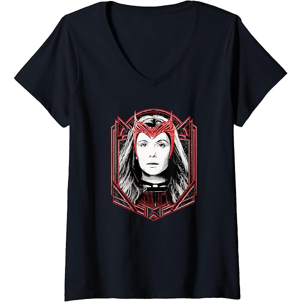 Maglietta Marvel Wanda Magia | Donna | Stampa Stati Uniti