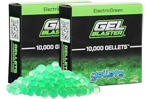 Gel Blaster 20,000 Gellets Refill Ammo - Made for Gel Blasters - Non-Toxic, Water Based Gel Balls - Made Specifically for Gel Blaster, for Ages 14+