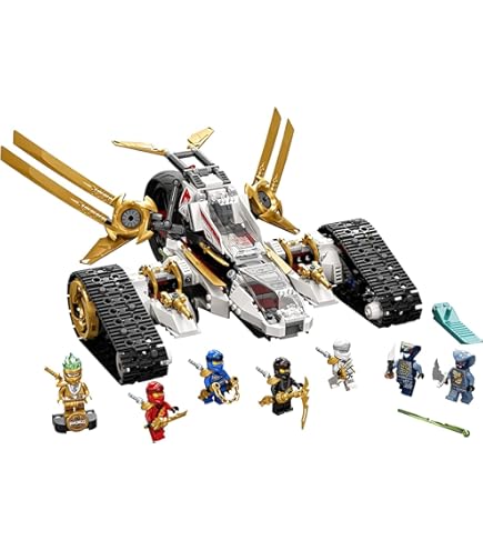 76,エコカ LEGO NINJAGO Legacy Ultra Sonic Raider 71739 Building Kit with a