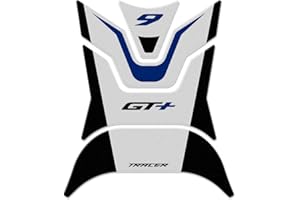 AZGRAPHISHOP Protège-réservoir en résine 3D compatible avec Yamaha Tracer 9 GT+ 2023 GP-911 (Bleu)
